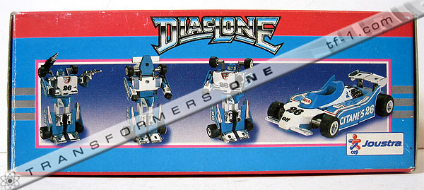Diaclone Car Robot No 16  F-1 Ligier JS11 Mirage Complete Sticker Decal Sheet 